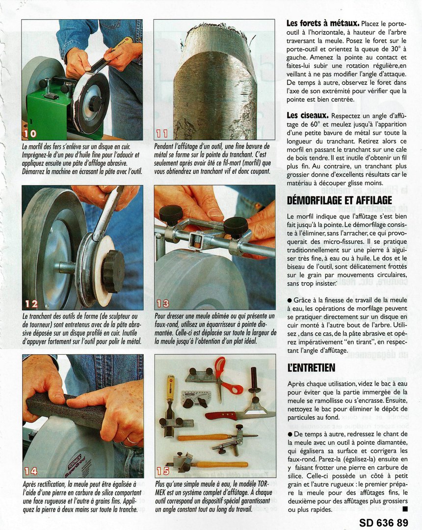 Affûteur de couteaux en céramique, inox et métal avec polissage